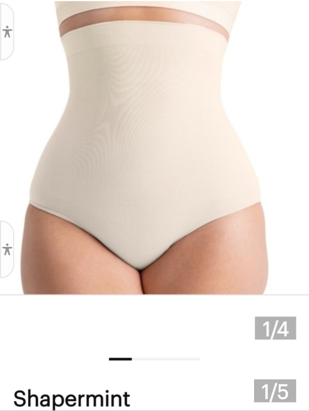 Shapermint High-Waist Seamless Shaping Panty In NUDE